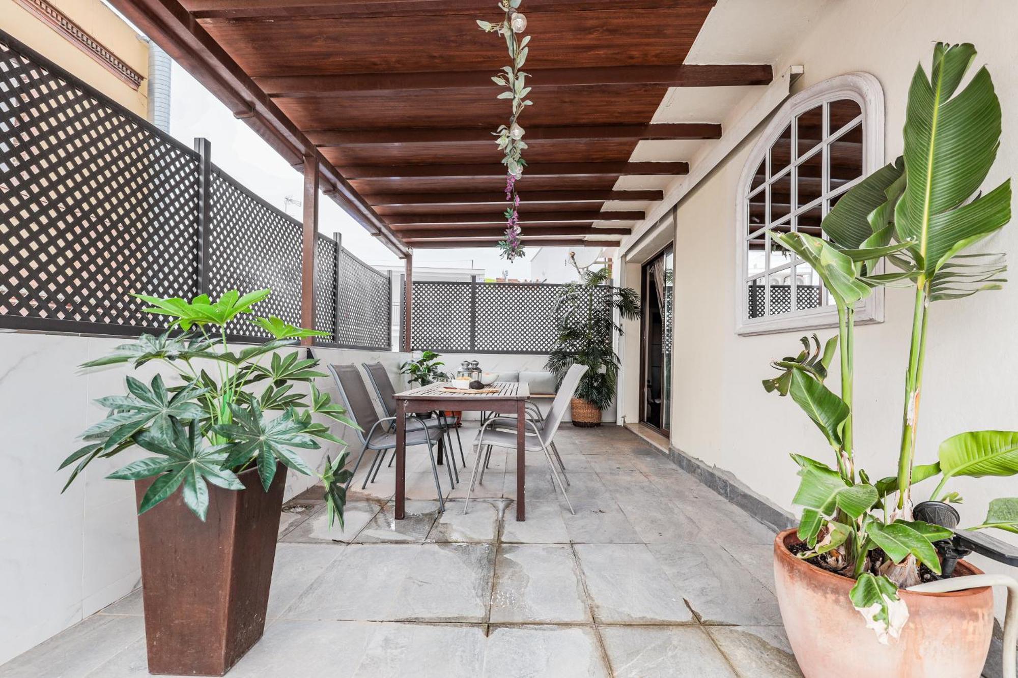 Fantastico Atico 2 Hab Y Gran Terraza Privada Lägenhet Sevilla Exteriör bild