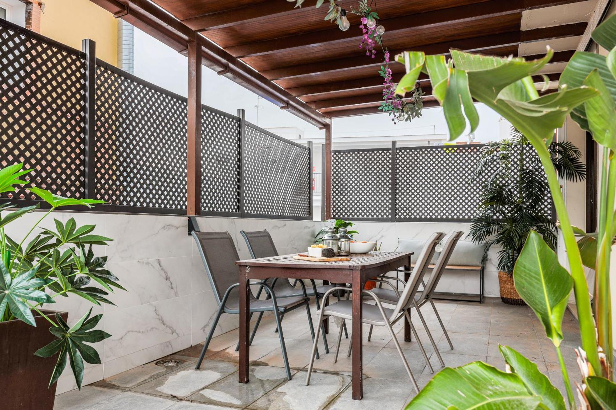 Fantastico Atico 2 Hab Y Gran Terraza Privada Lägenhet Sevilla Exteriör bild